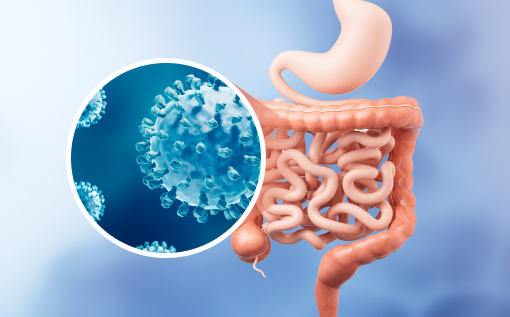 기능성 소화불량을 나타내는 일러스트 